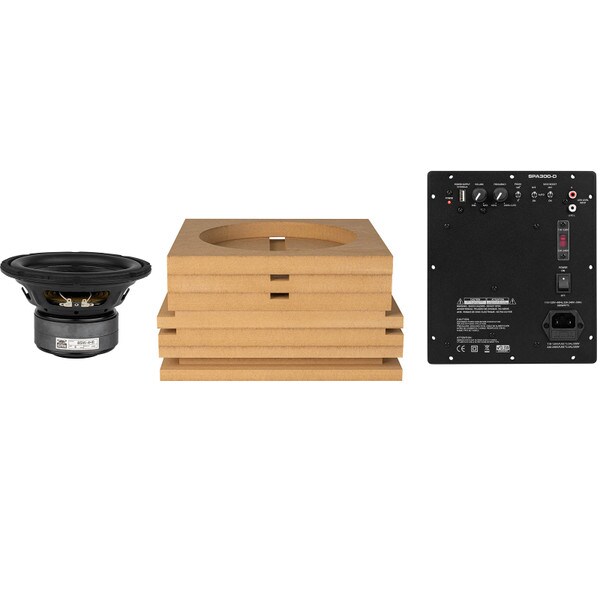 Main product image for The Workhorse Powered GRS 8" Mini Subwoofer Kit 300 Watts300-7334